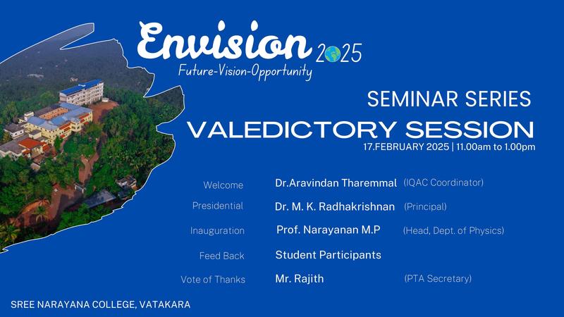 Envision 2025 Seminar Series നടത്തി 